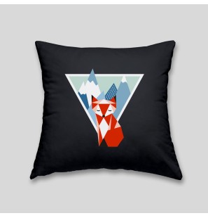 Mountain fox cushion